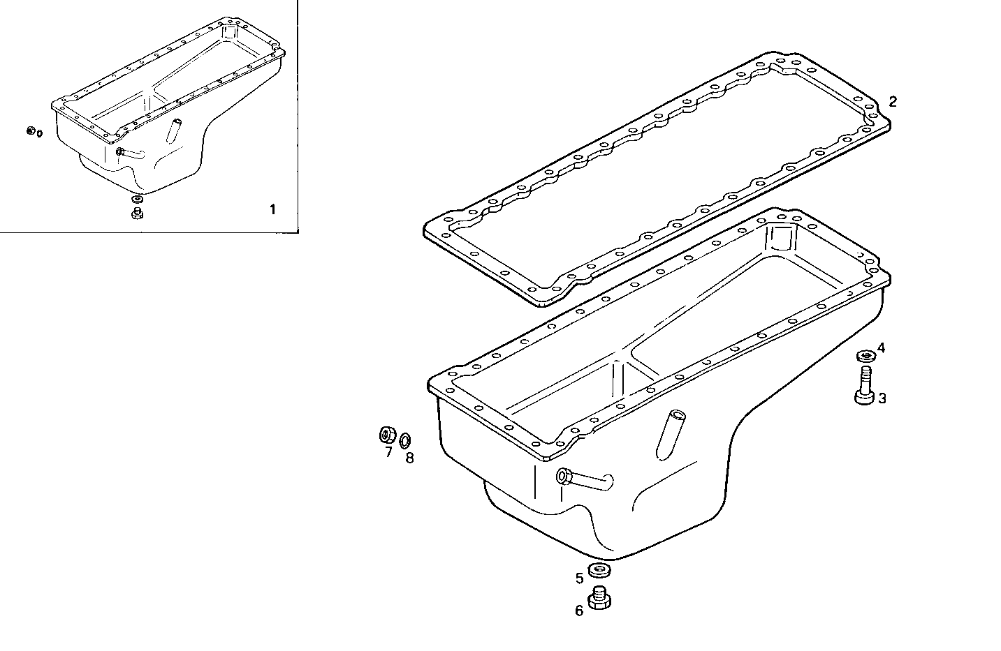 OIL SUMP parts diagram