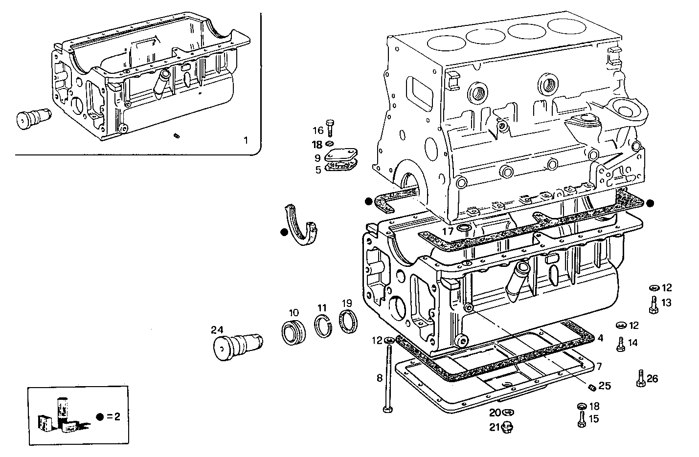 OIL SUMP parts diagram