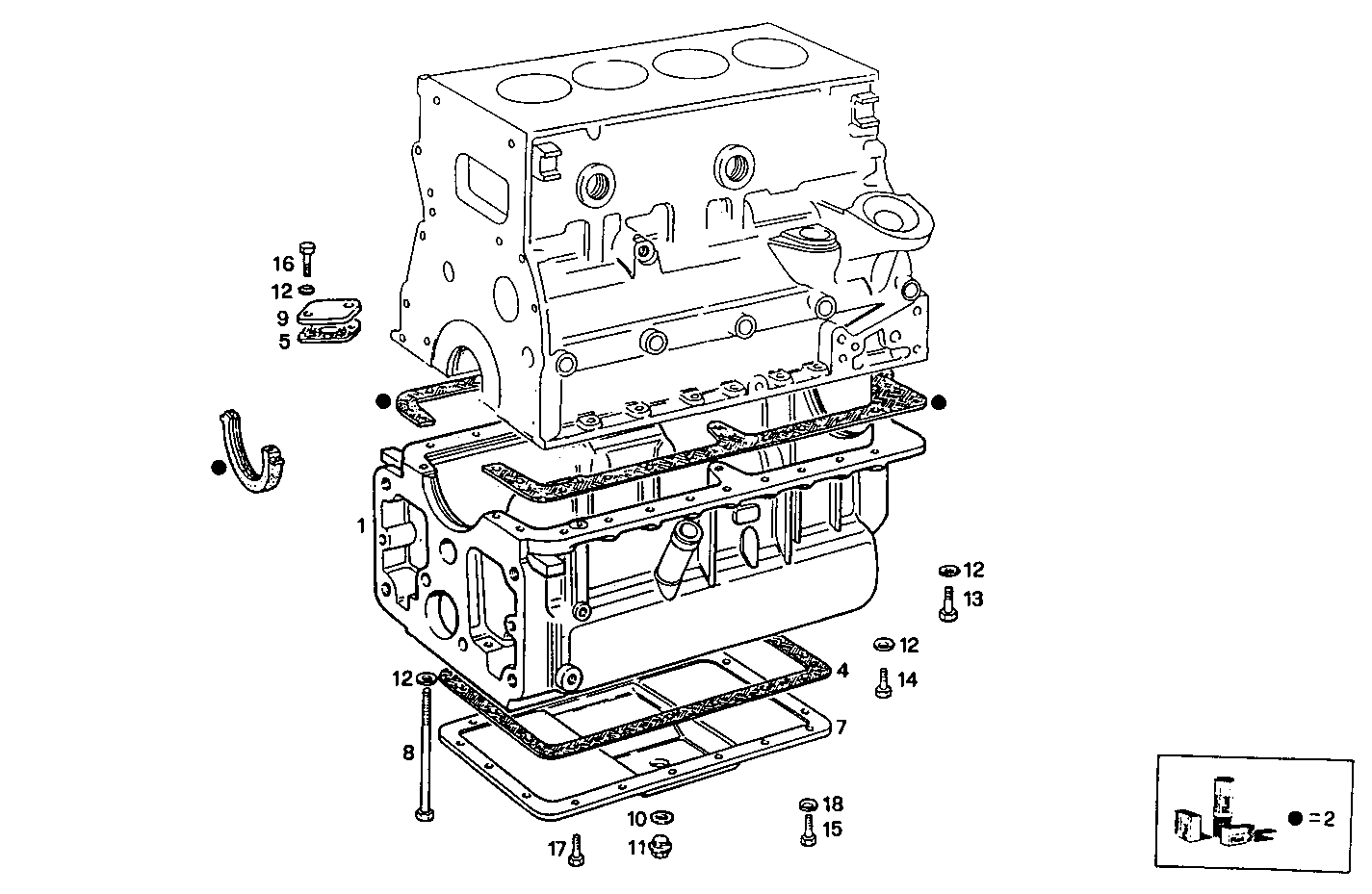 OIL SUMP parts diagram
