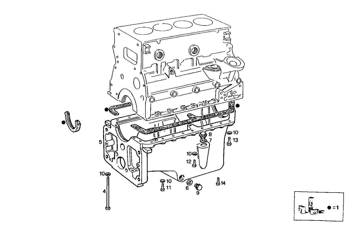 OIL SUMP parts diagram
