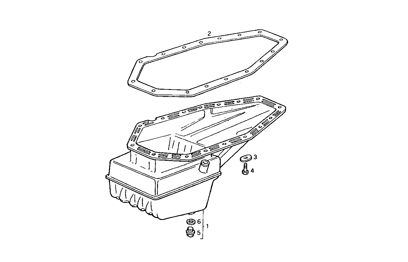 OIL SUMP parts diagram