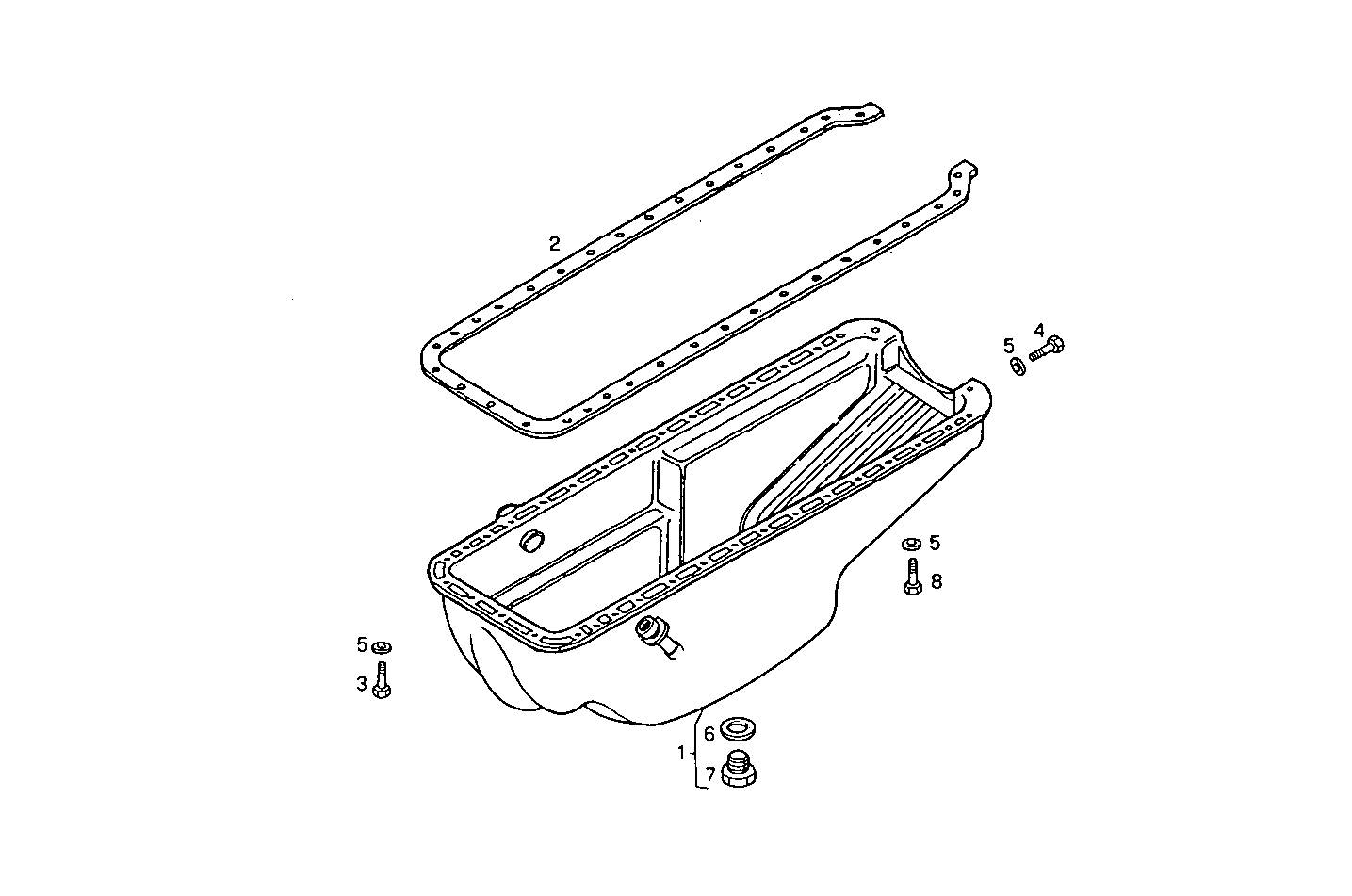 OIL SUMP parts diagram
