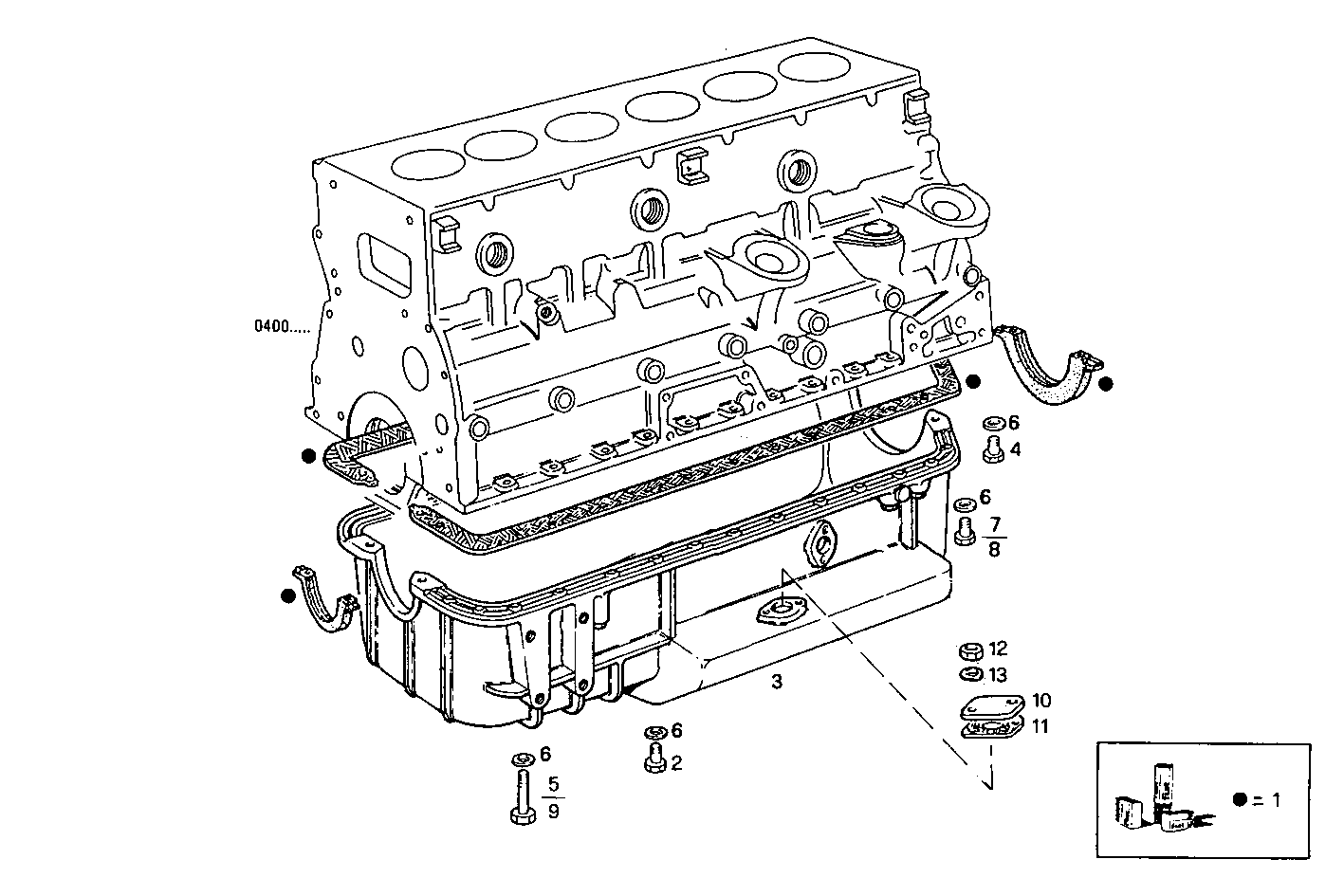 OIL SUMP parts diagram
