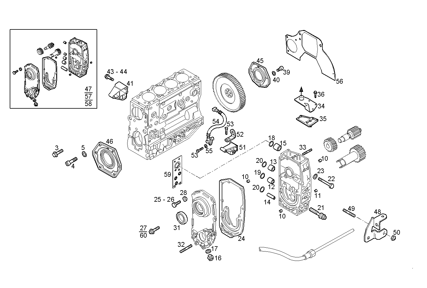 INSERTED BOX ASSEM. parts diagram
