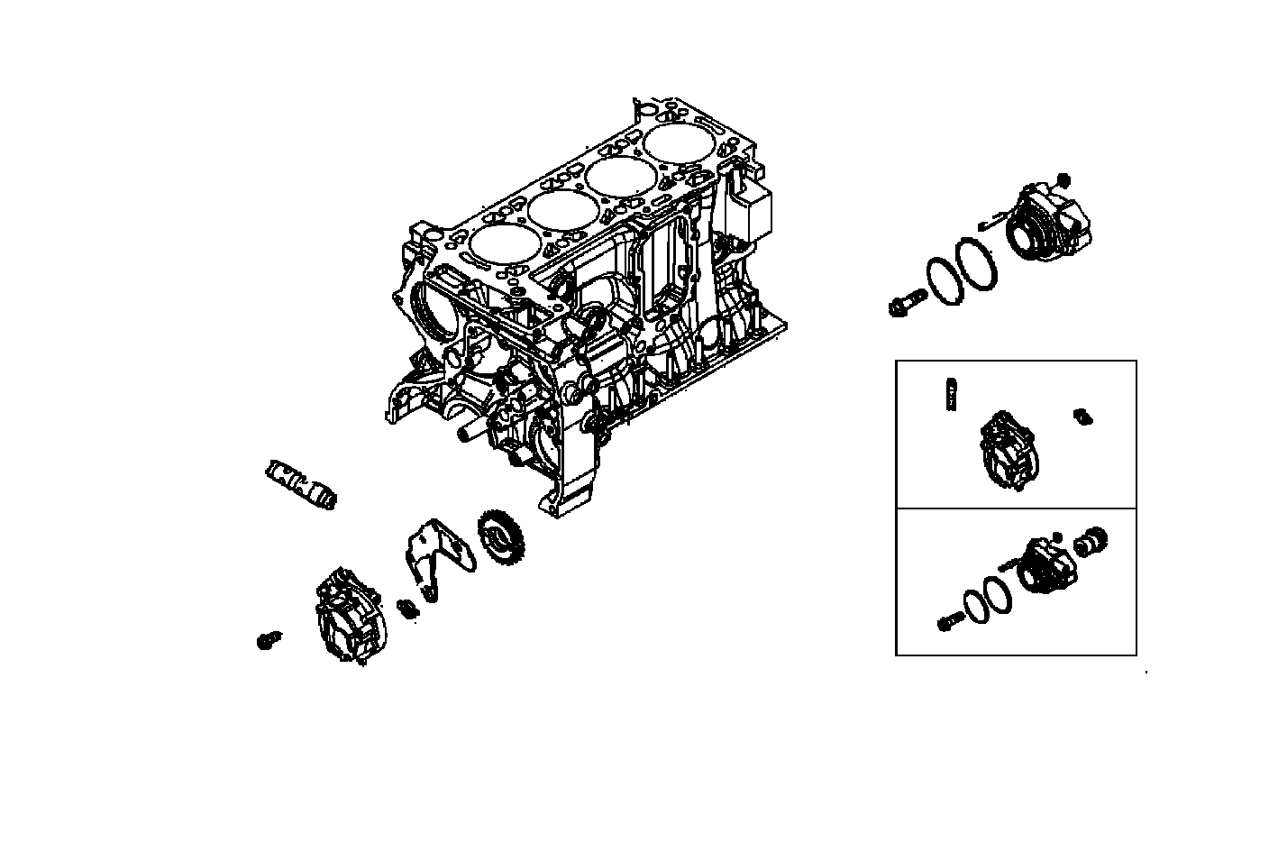 INSERTED BOX ASSEM. parts diagram