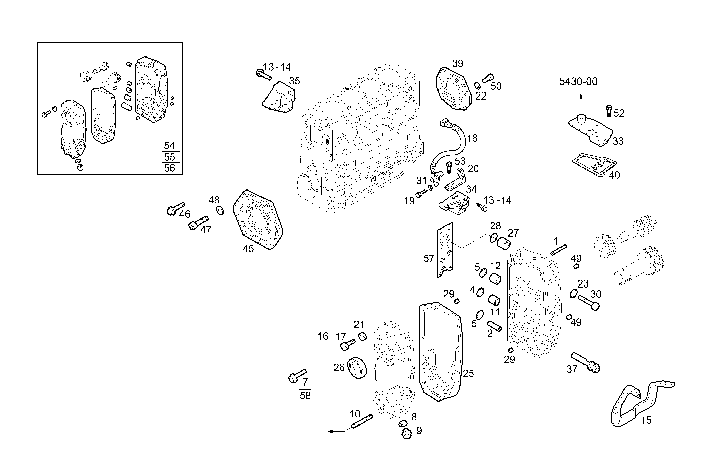 INSERTED BOX ASSEM. parts diagram