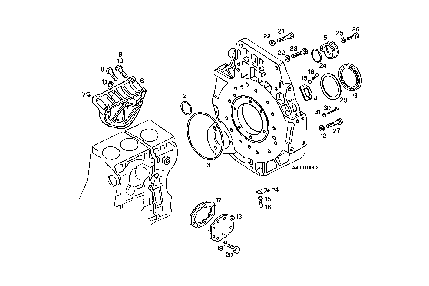 INSERTED BOX ASSEM. parts diagram
