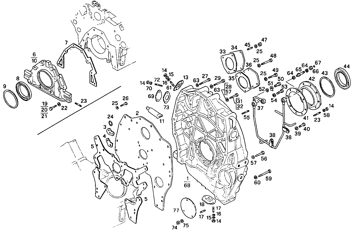 INSERTED BOX ASSEM. parts diagram