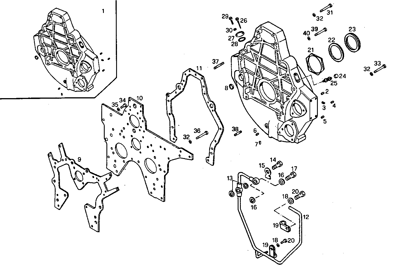 INSERTED BOX ASSEM. parts diagram