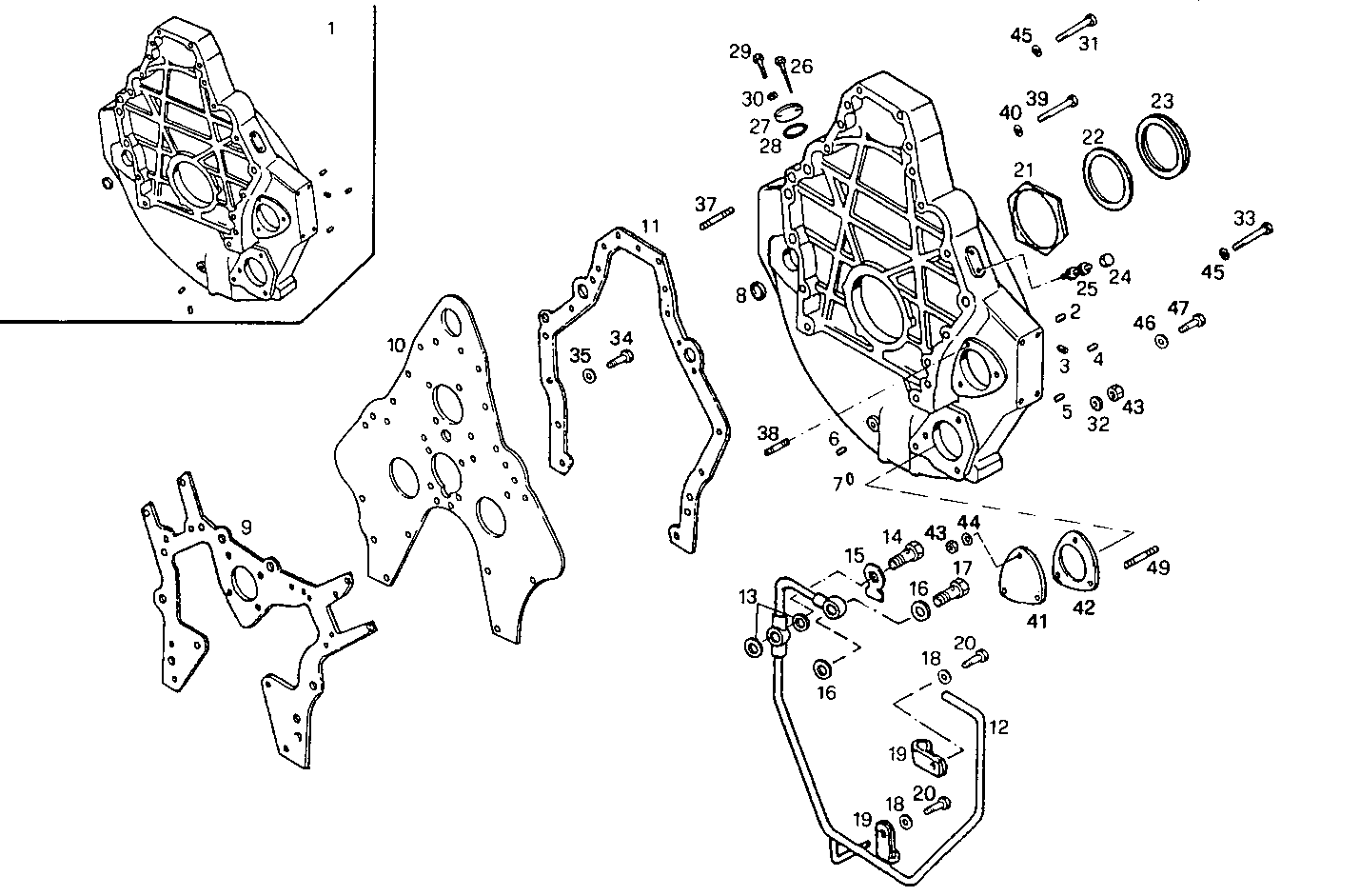 INSERTED BOX ASSEM. parts diagram