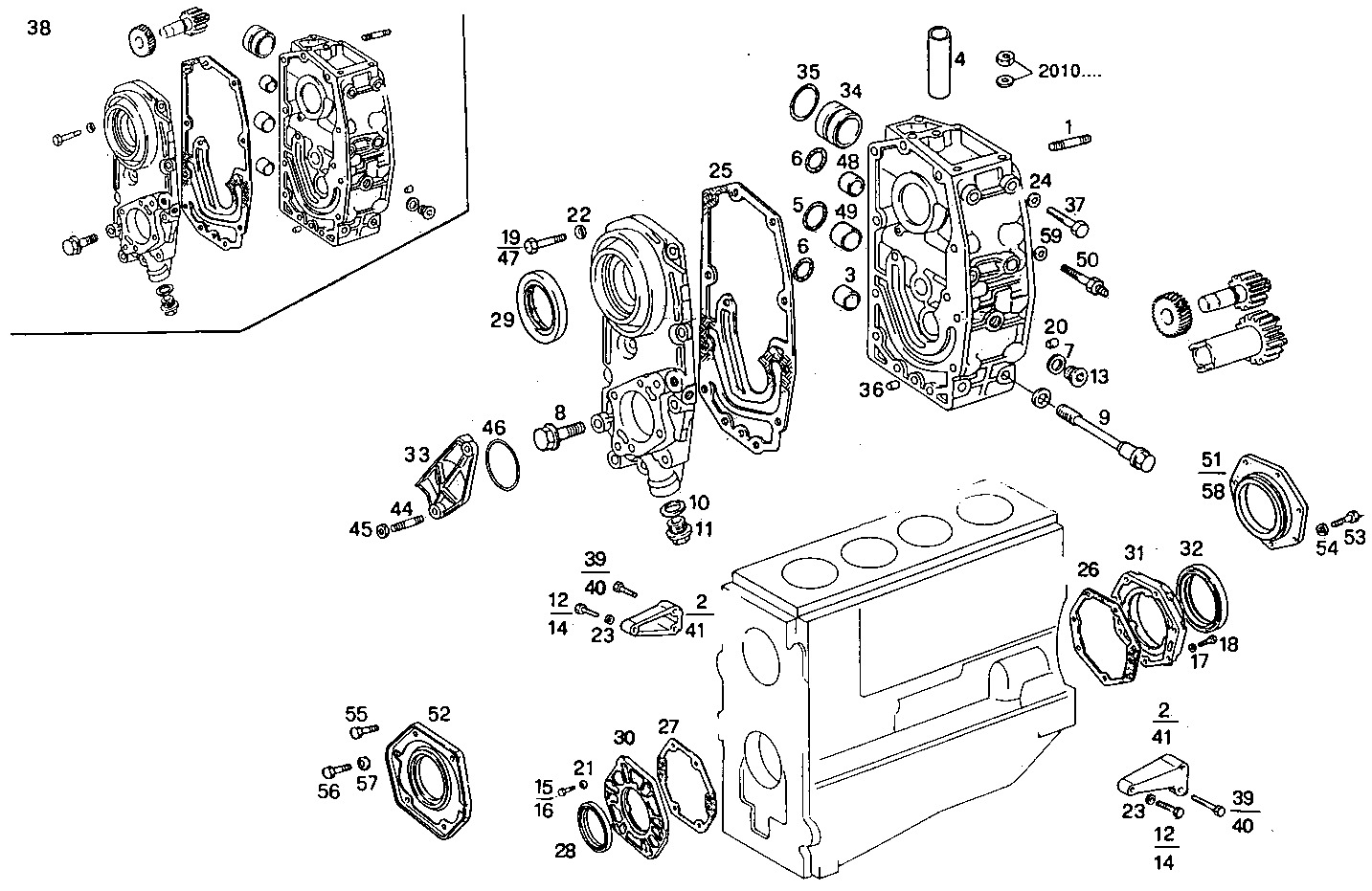 INSERTED BOX ASSEM. parts diagram