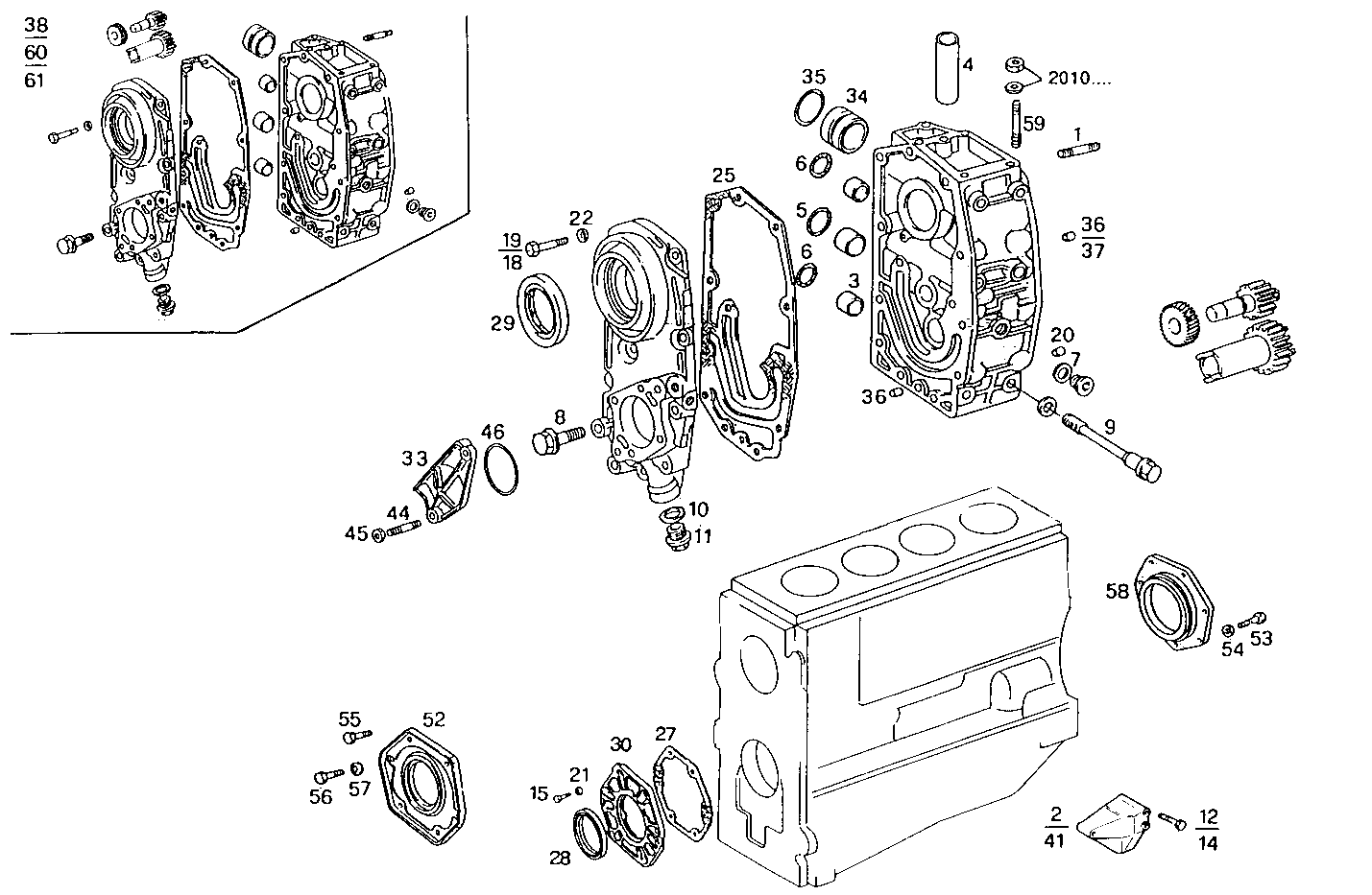 INSERTED BOX ASSEM. parts diagram