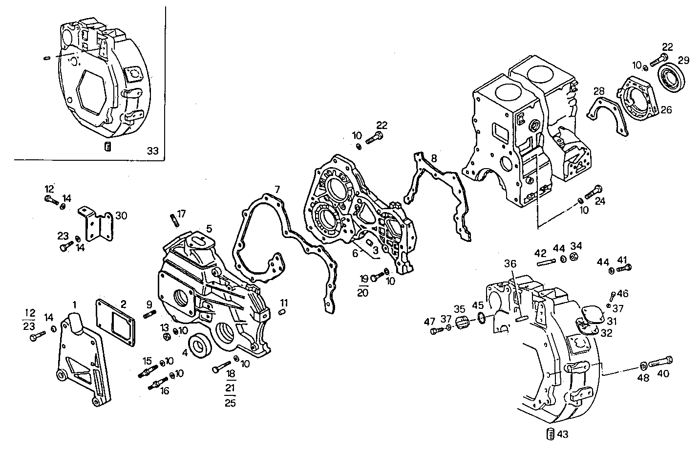 INSERTED BOX ASSEM. parts diagram
