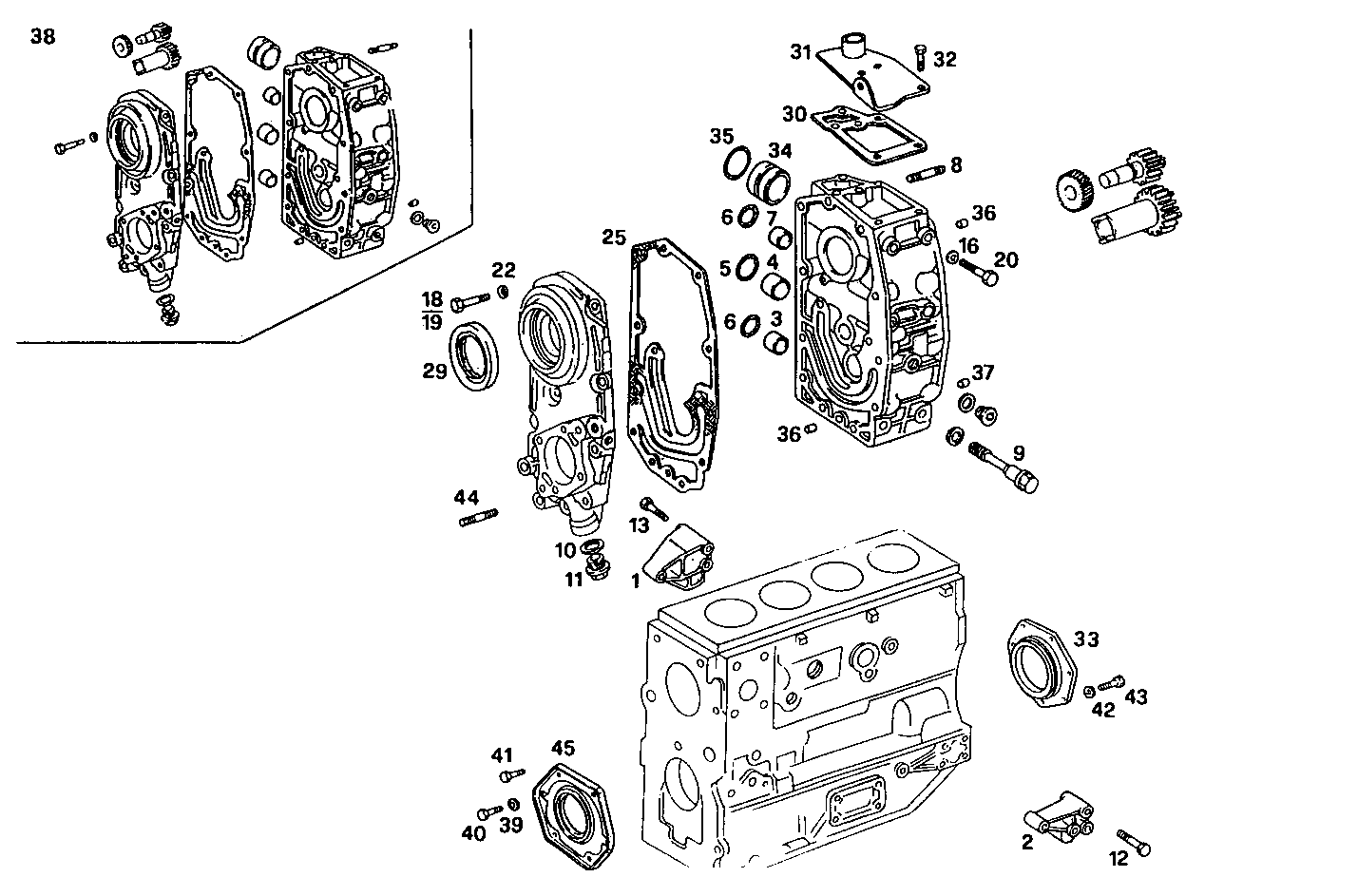 INSERTED BOX ASSEM. parts diagram