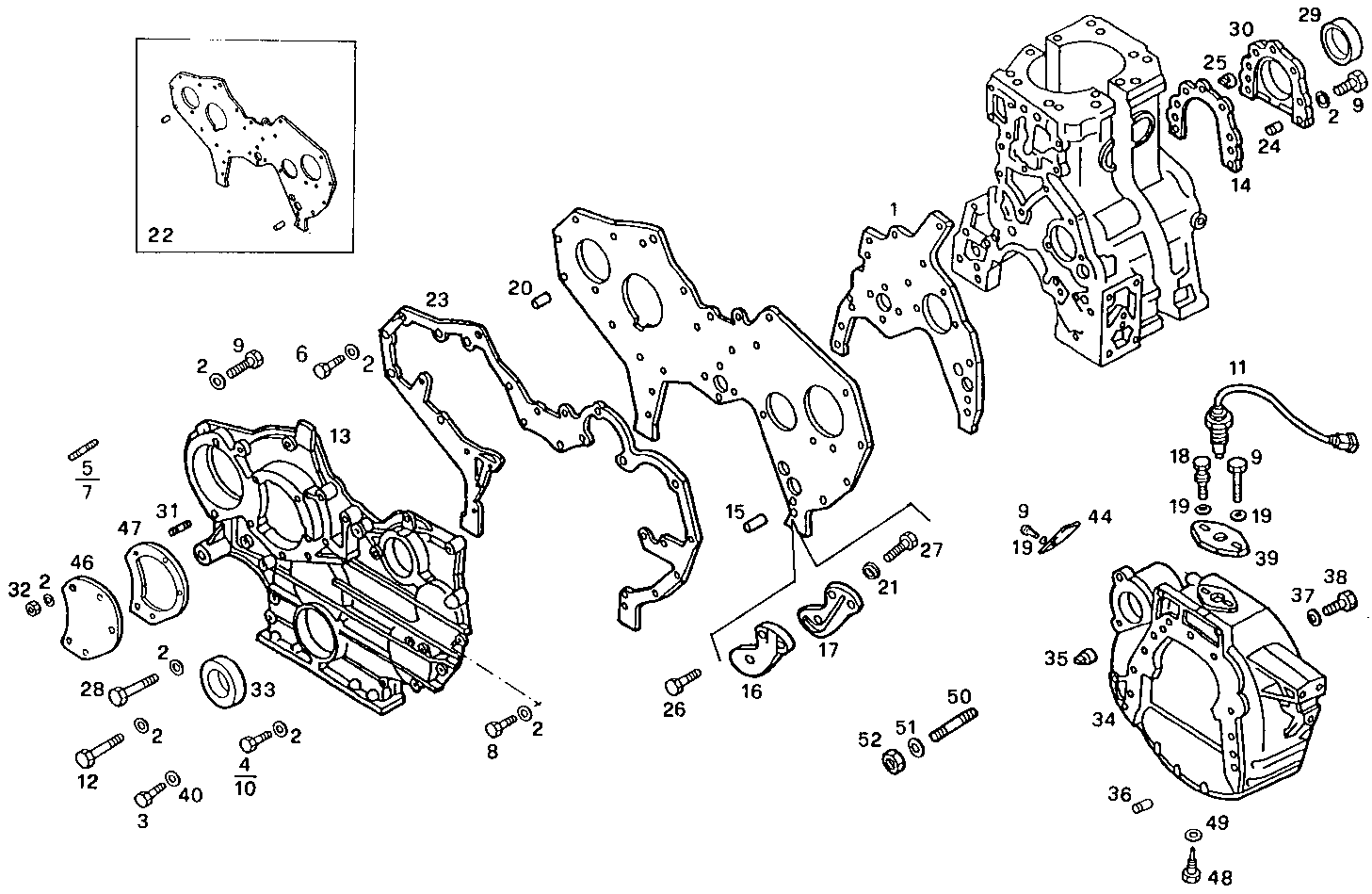INSERTED BOX ASSEM. parts diagram