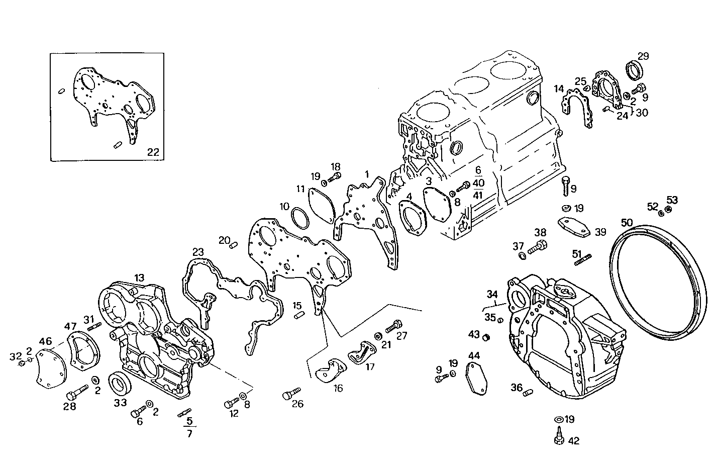 INSERTED BOX ASSEM. parts diagram