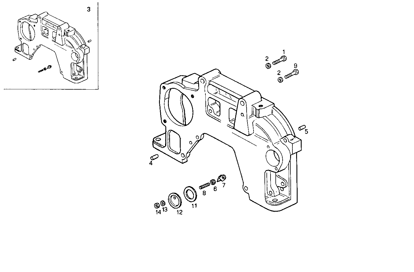 INSERTED BOX ASSEM. parts diagram
