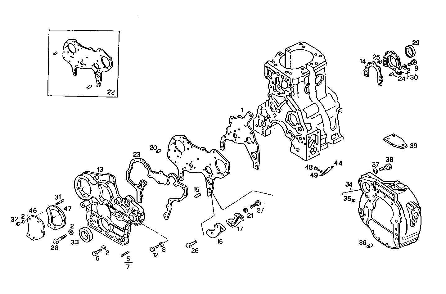 INSERTED BOX ASSEM. parts diagram