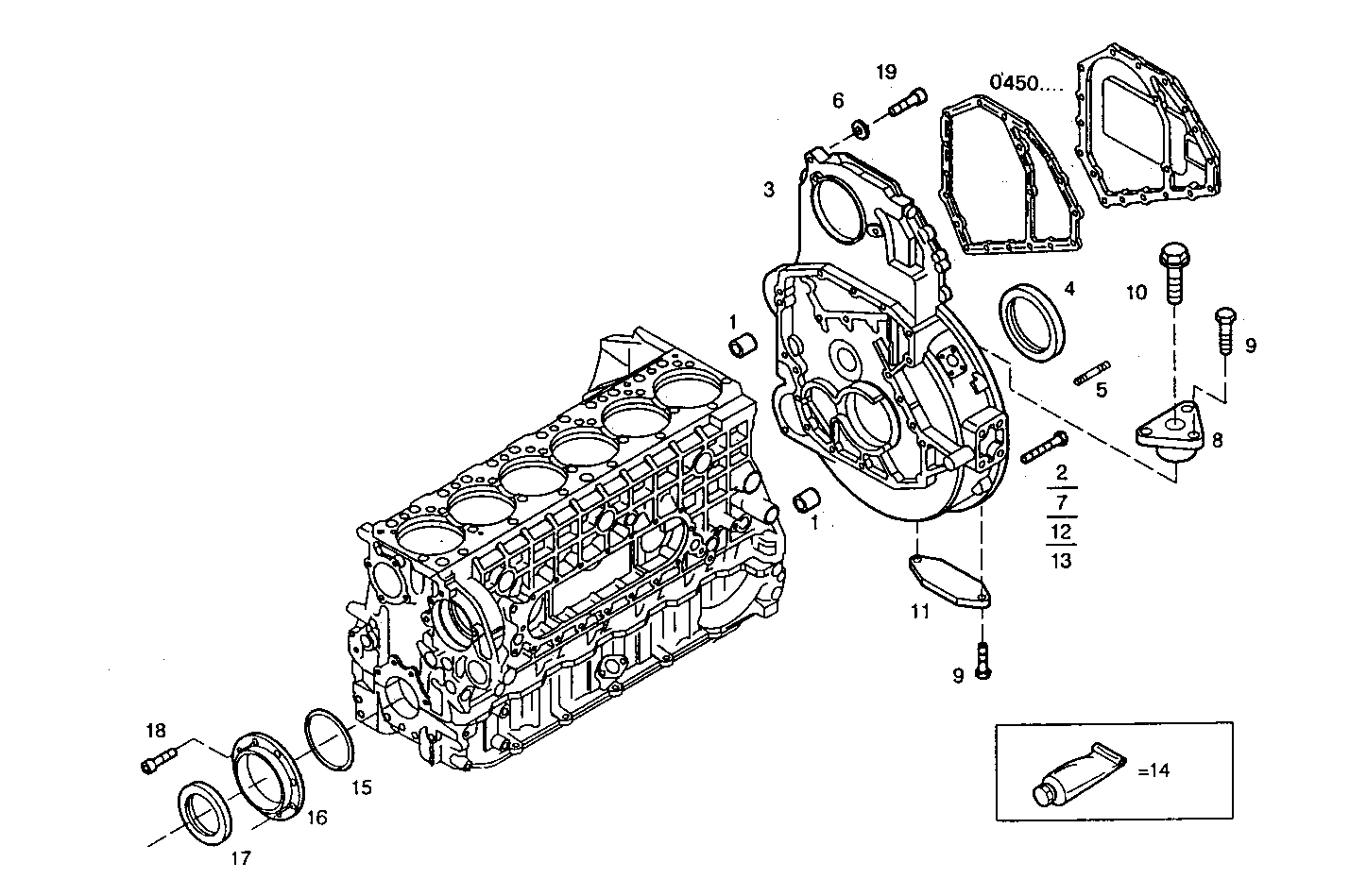 INSERTED BOX ASSEM. parts diagram
