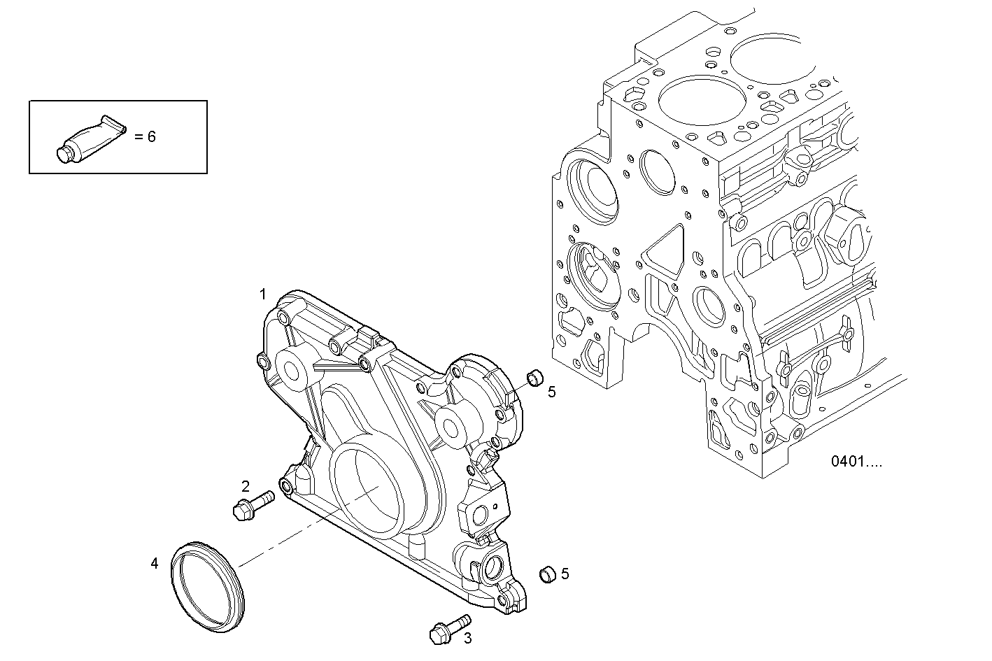 FRONT C.CASE COVER parts diagram