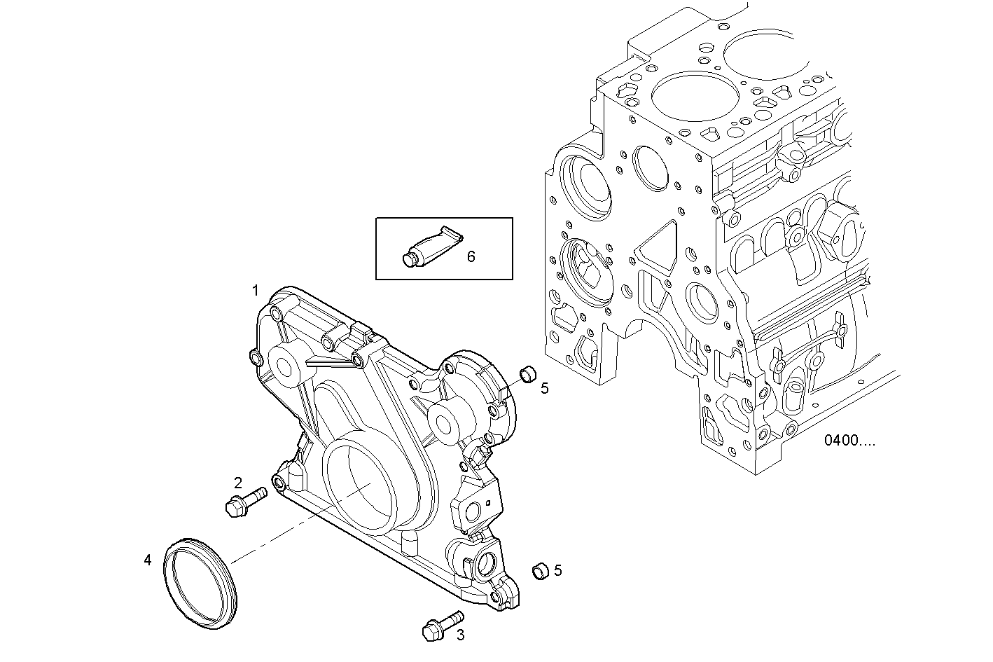 FRONT C.CASE COVER parts diagram