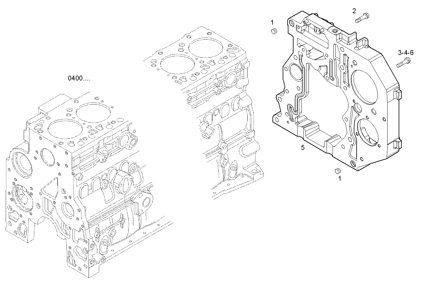 REAR C.CASE COVER parts diagram