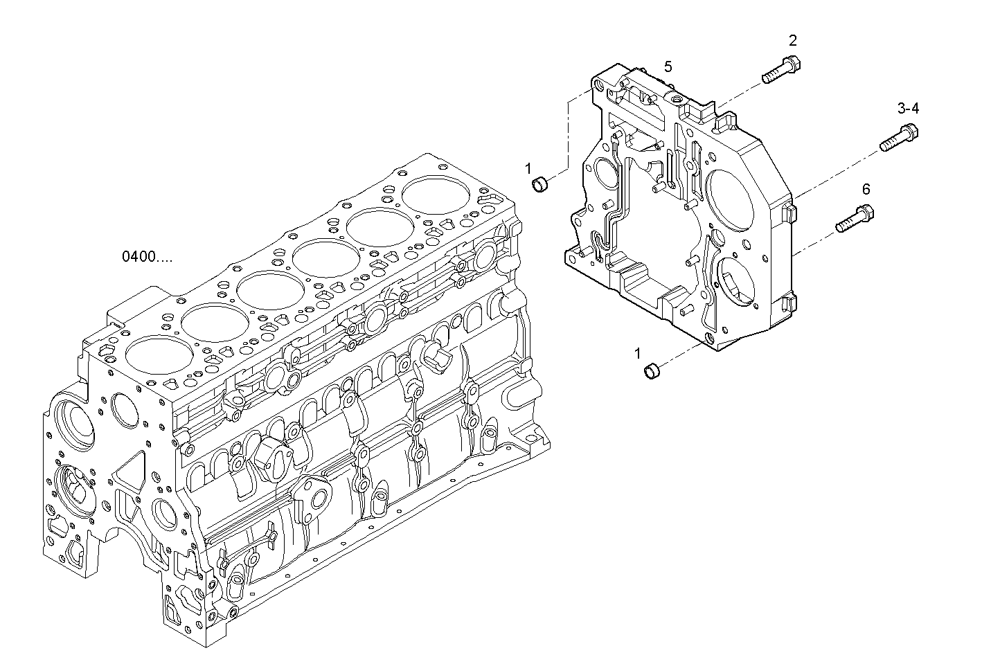 REAR C.CASE COVER parts diagram
