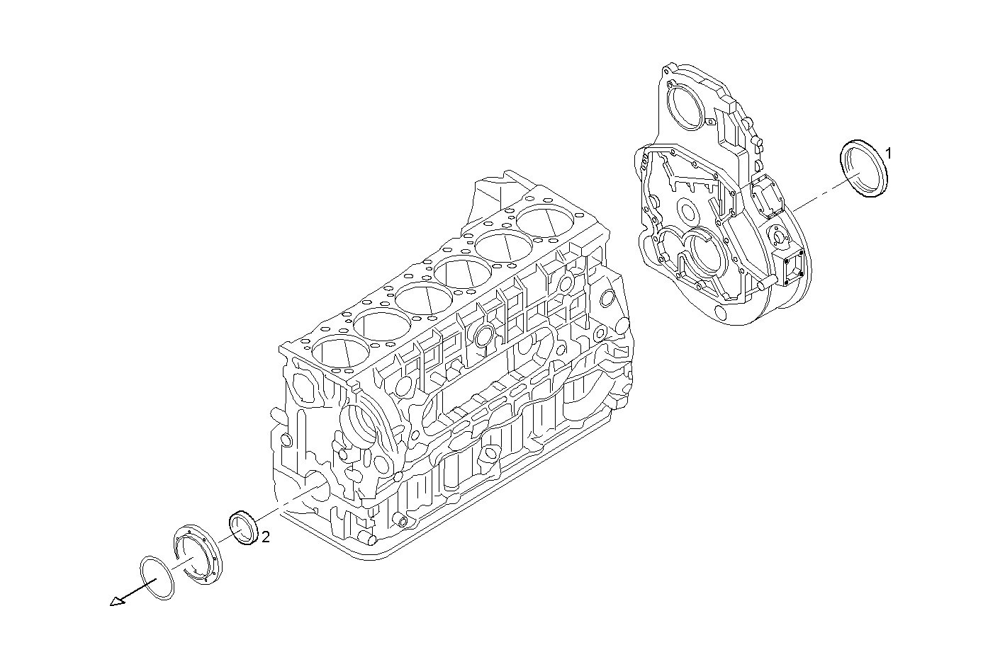 GASKET REVOLVING SHAFT parts diagram