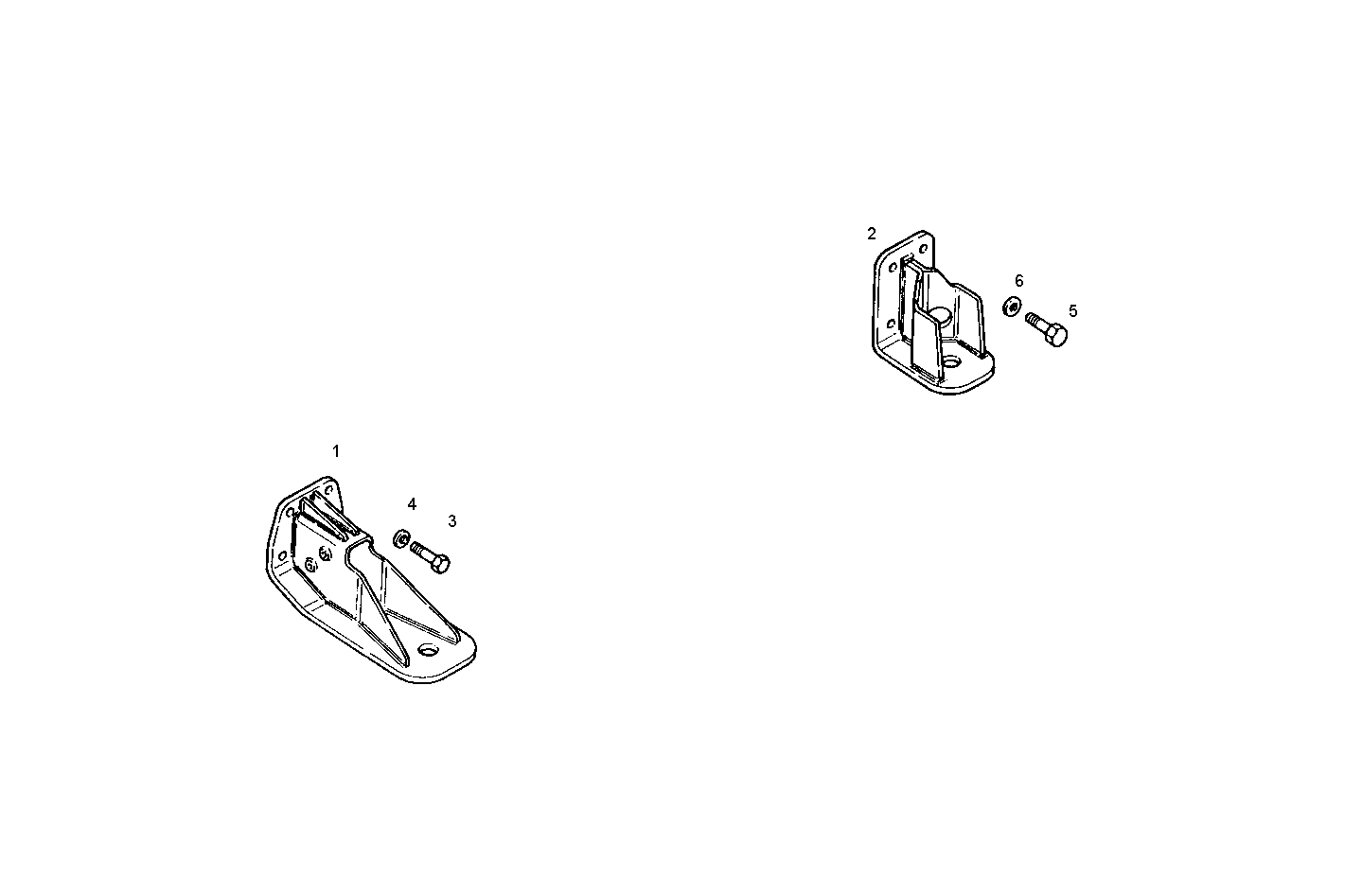 ENGINE SUSPENSION parts diagram