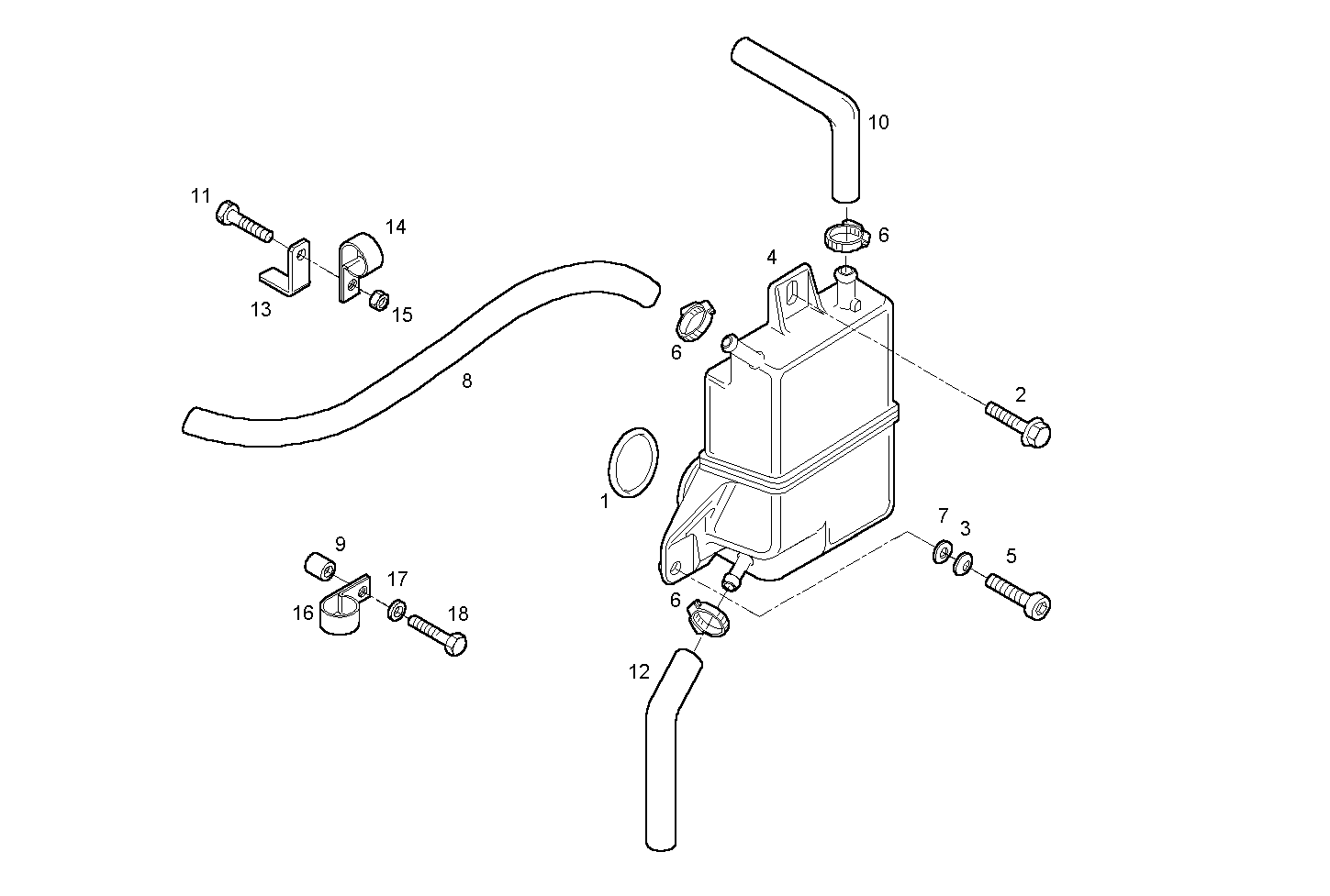 ENGINE BREATHERS parts diagram