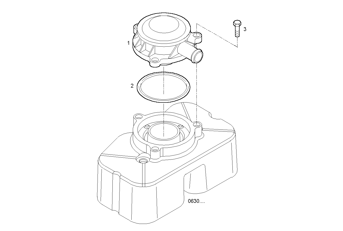 ENGINE BREATHERS parts diagram