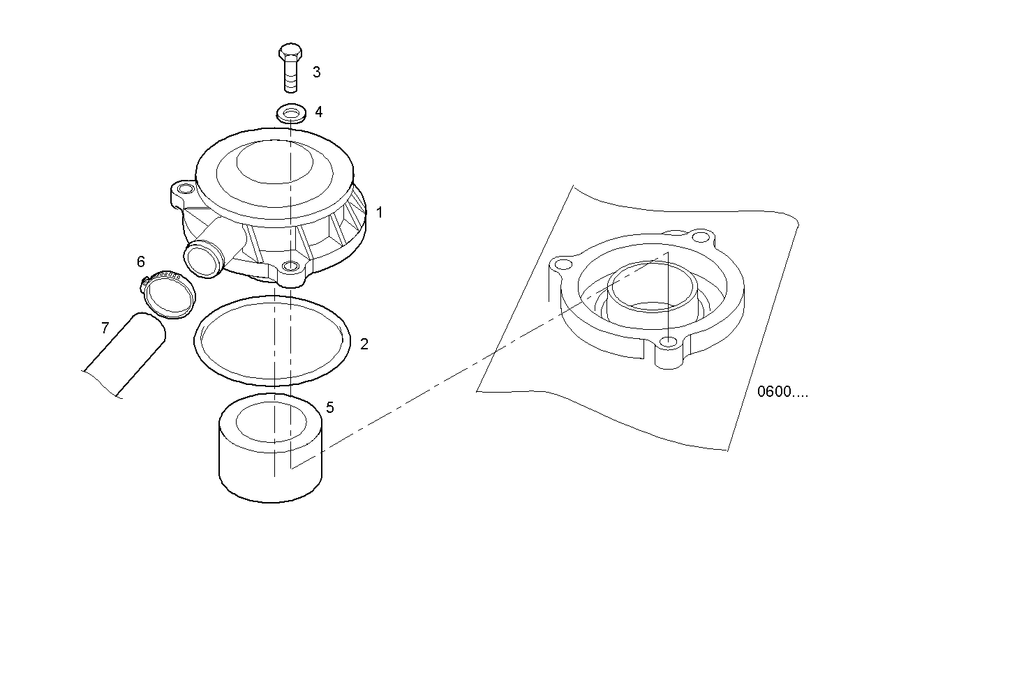 ENGINE BREATHERS parts diagram