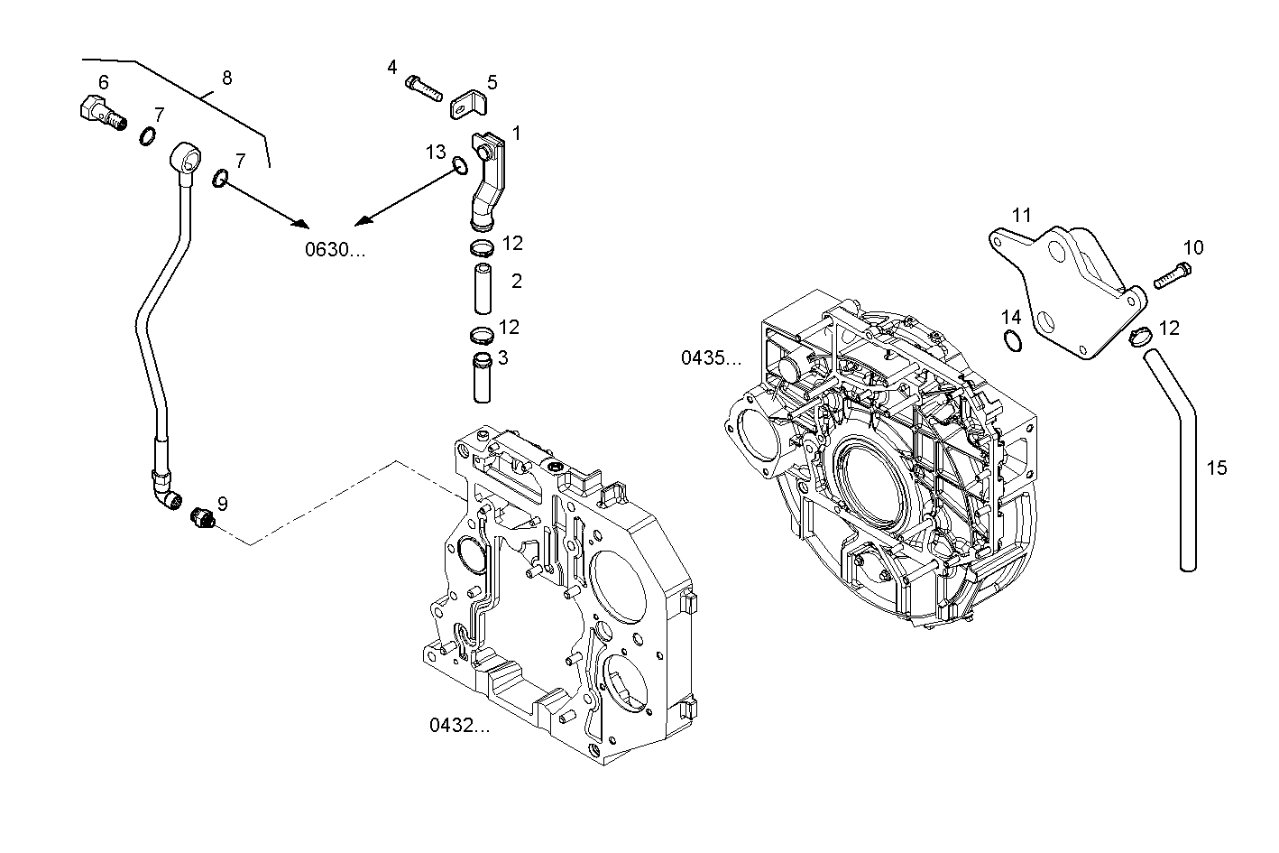 ENGINE BREATHERS parts diagram