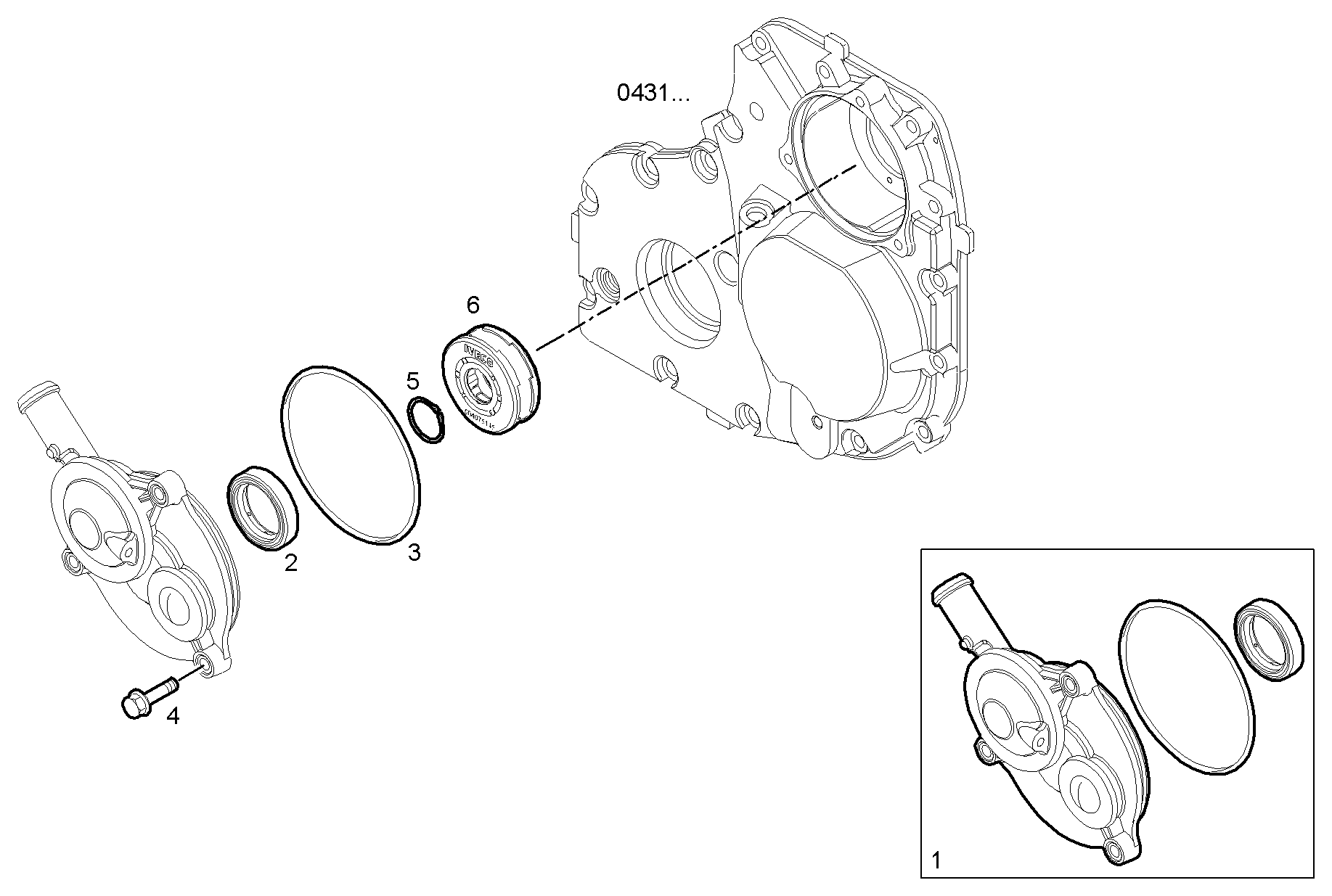 ENGINE BREATHERS parts diagram