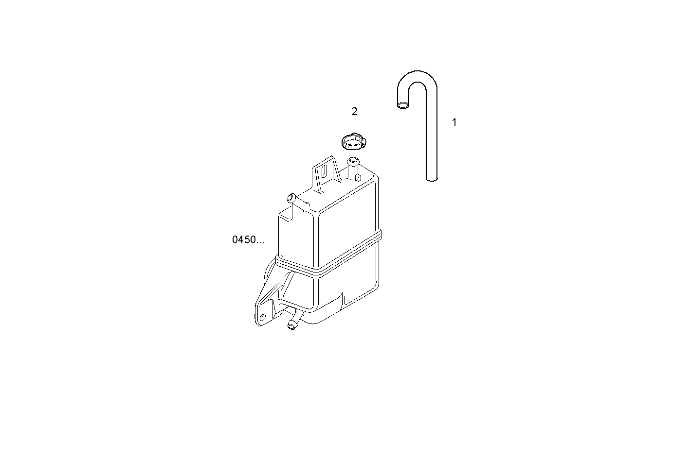 ENGINE BREATHERS parts diagram
