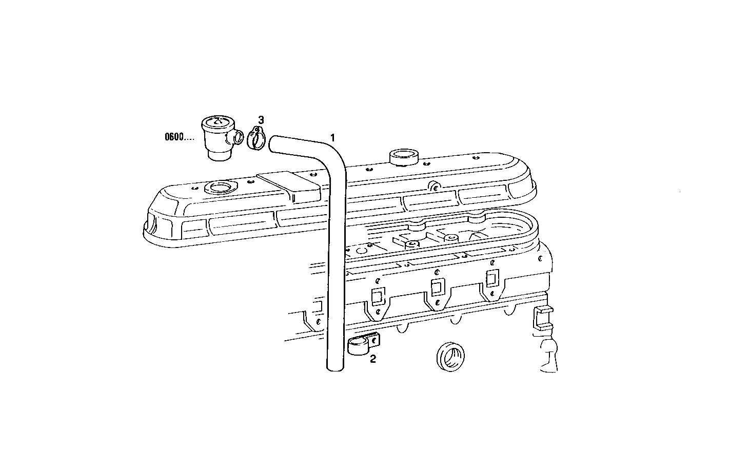 ENGINE BREATHERS parts diagram
