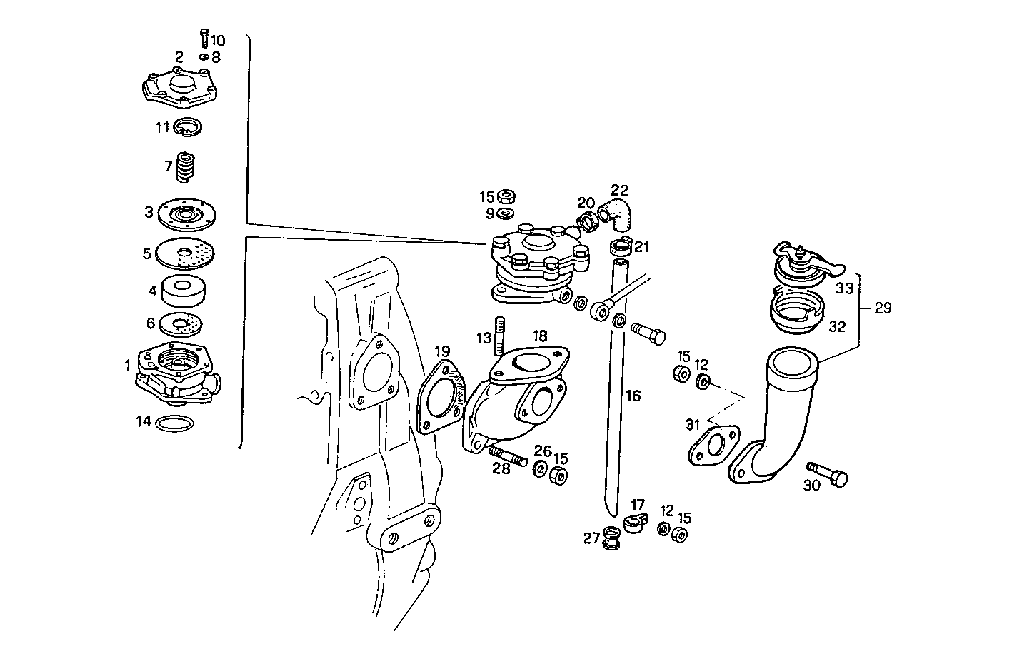 ENGINE BREATHERS parts diagram