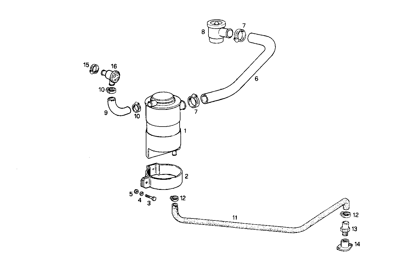 ENGINE BREATHERS parts diagram