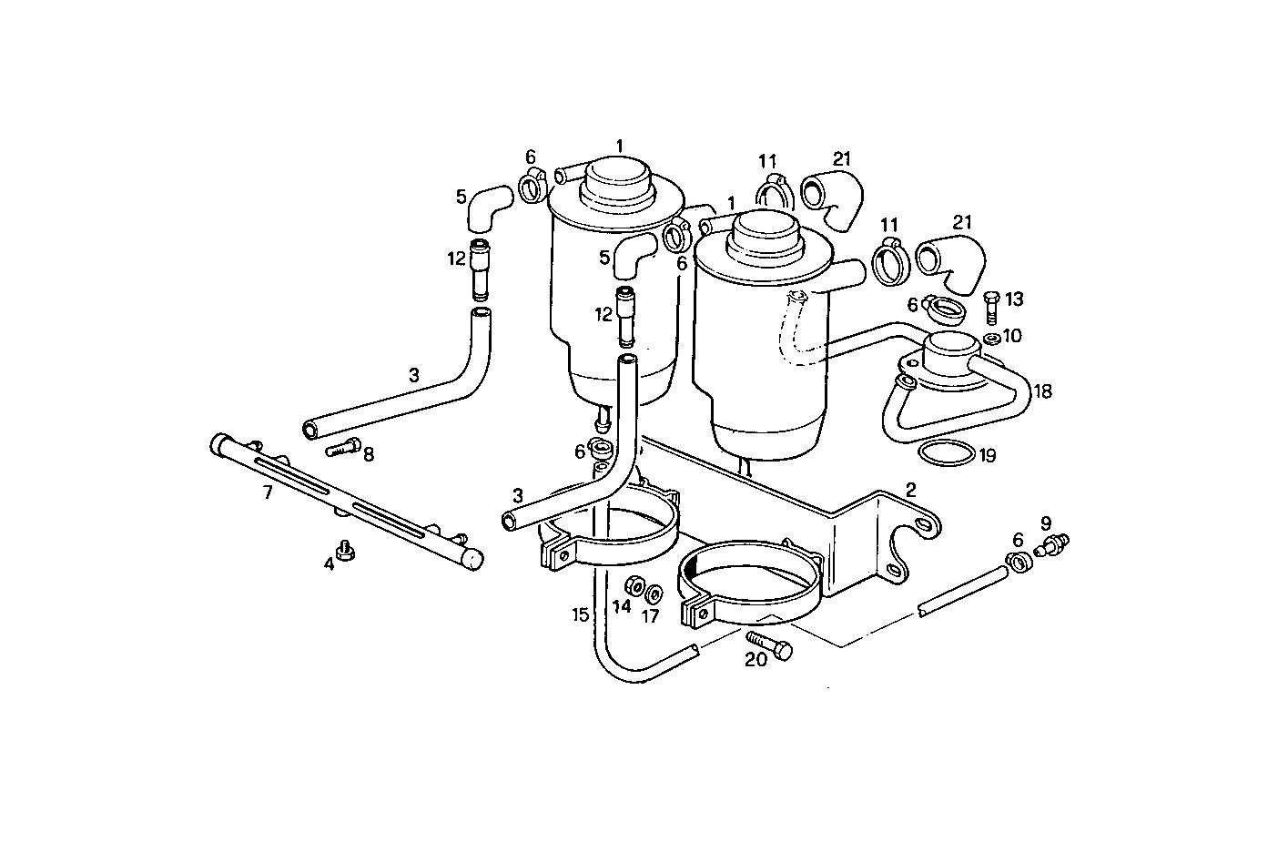 ENGINE BREATHERS parts diagram
