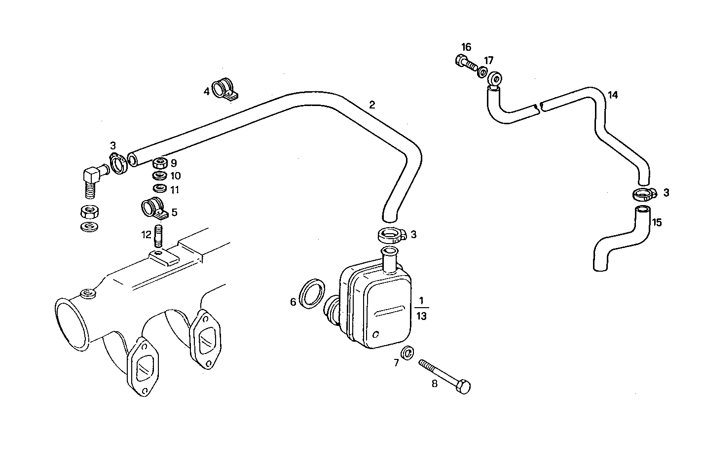 ENGINE BREATHERS parts diagram