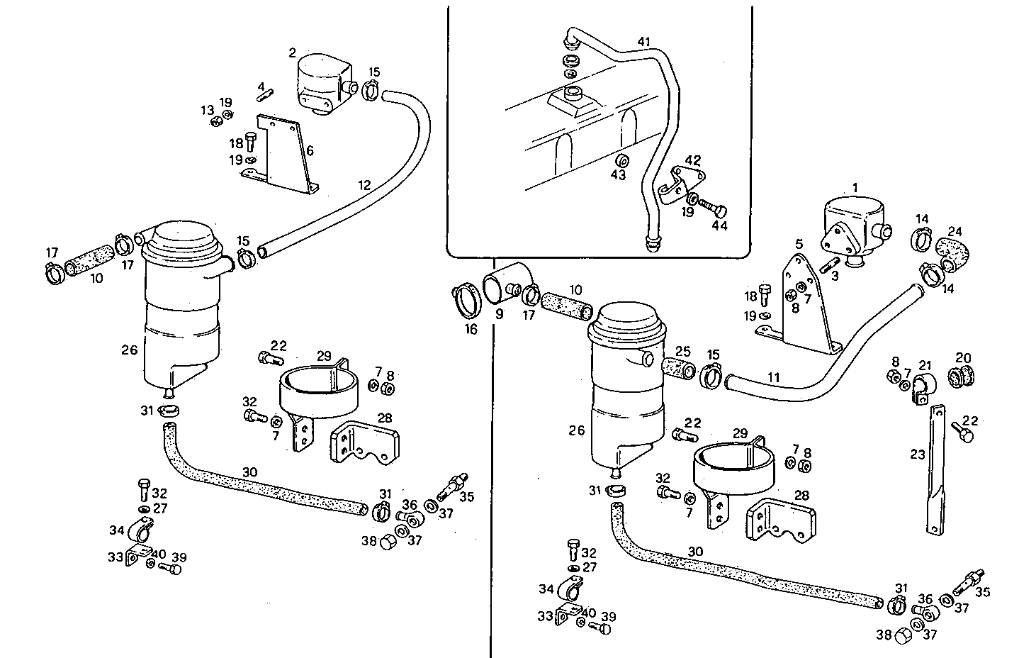 ENGINE BREATHERS parts diagram