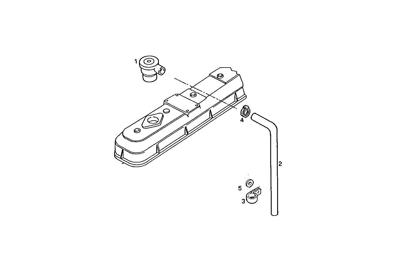 ENGINE BREATHERS parts diagram
