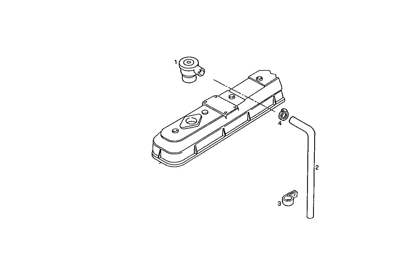ENGINE BREATHERS parts diagram