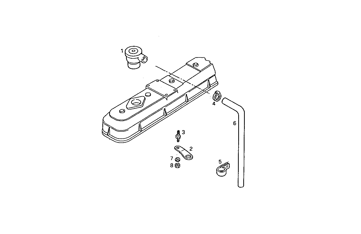 ENGINE BREATHERS parts diagram