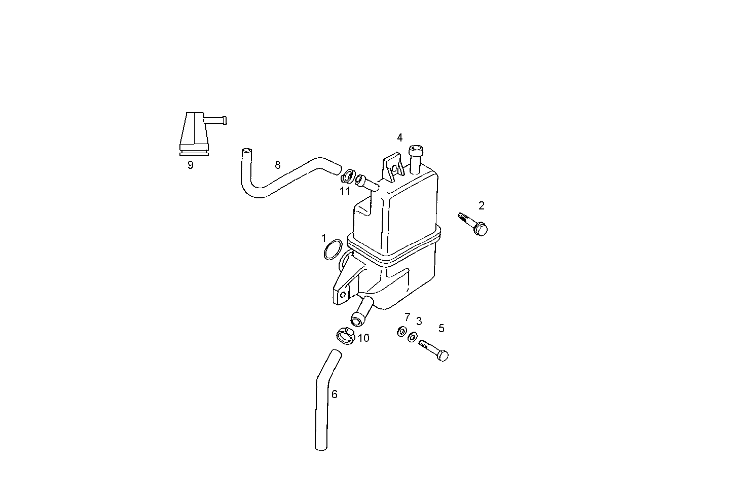 ENGINE BREATHERS parts diagram