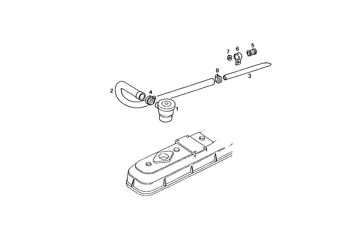 ENGINE BREATHERS parts diagram