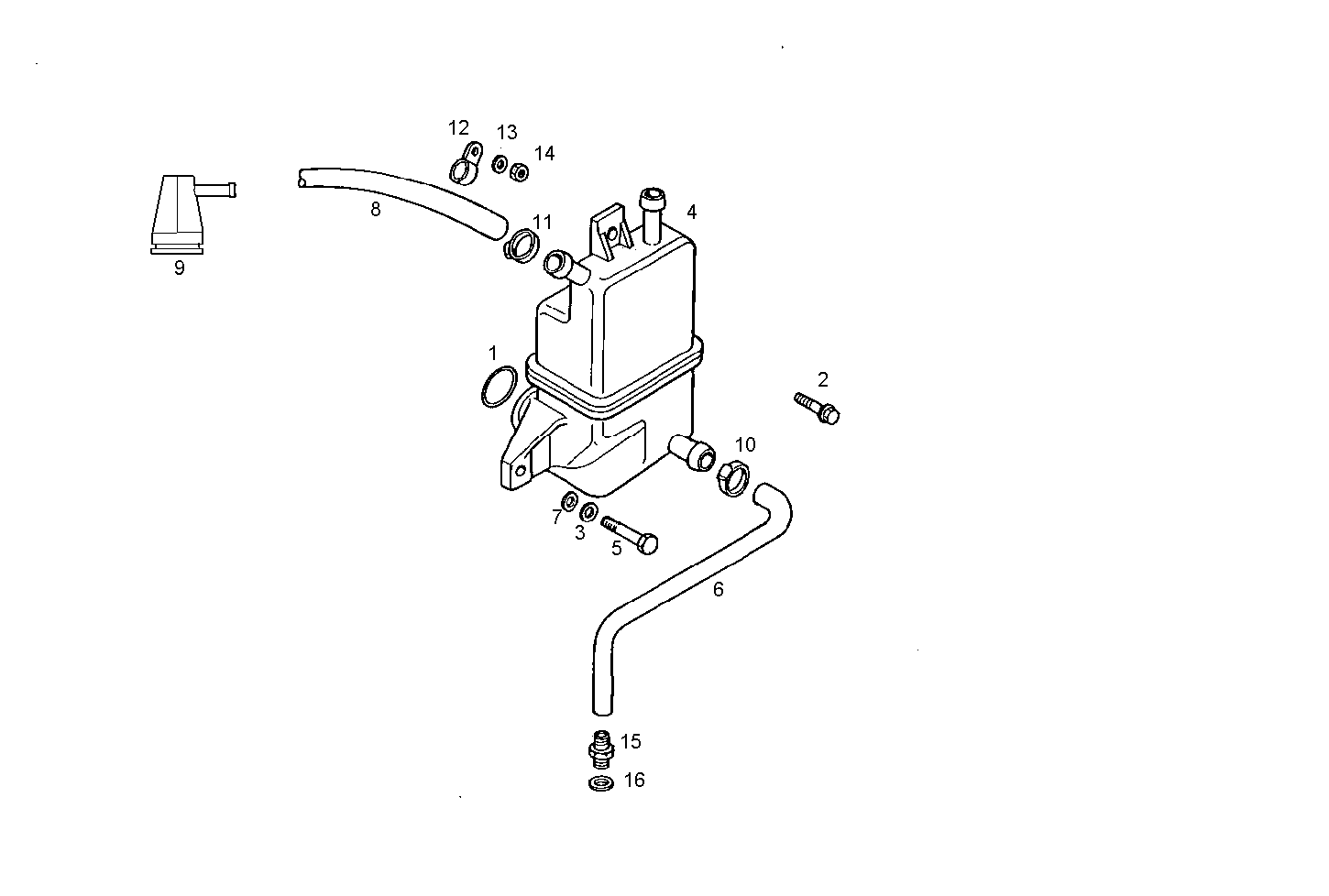ENGINE BREATHERS parts diagram