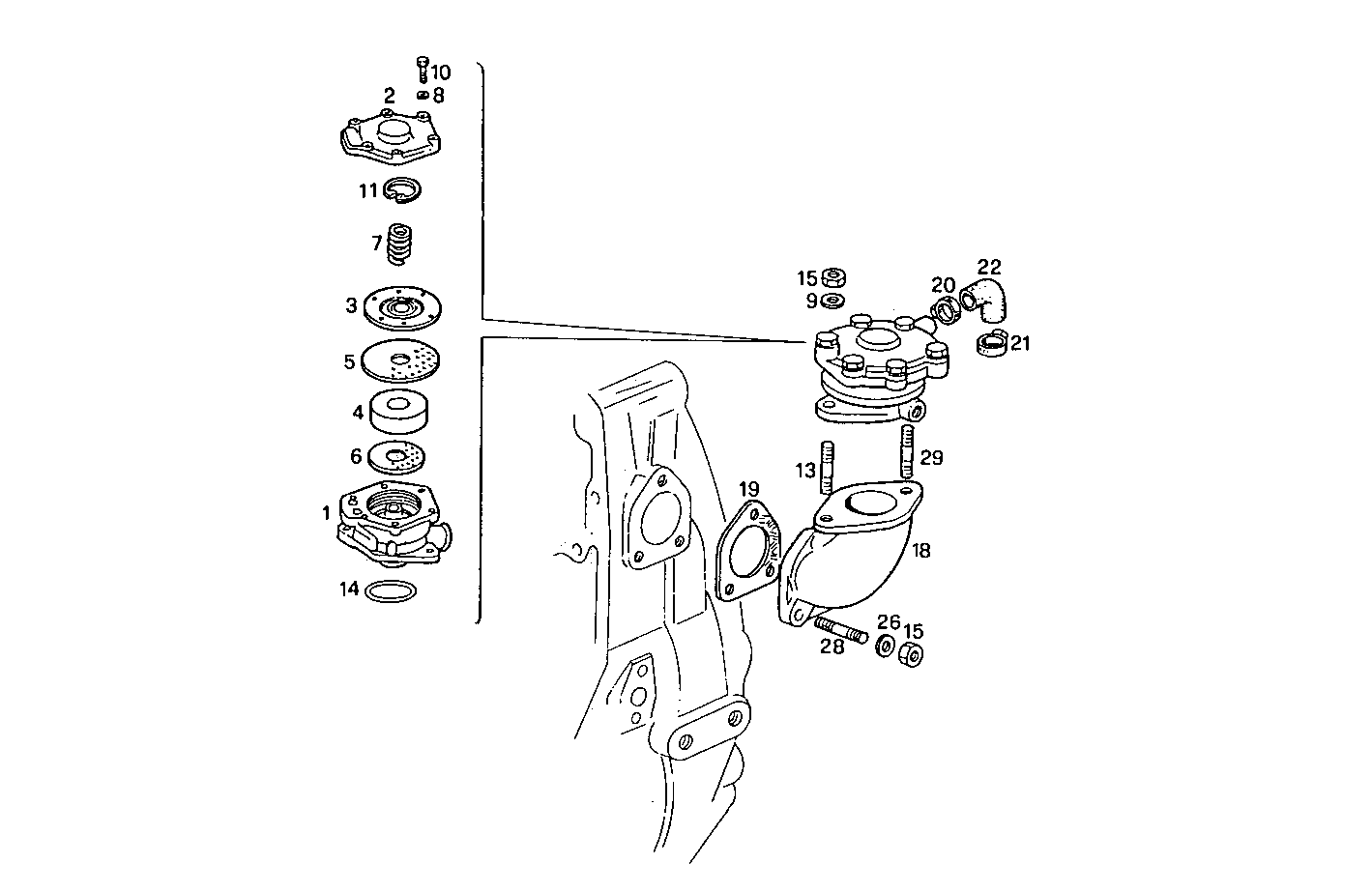 ENGINE BREATHERS parts diagram