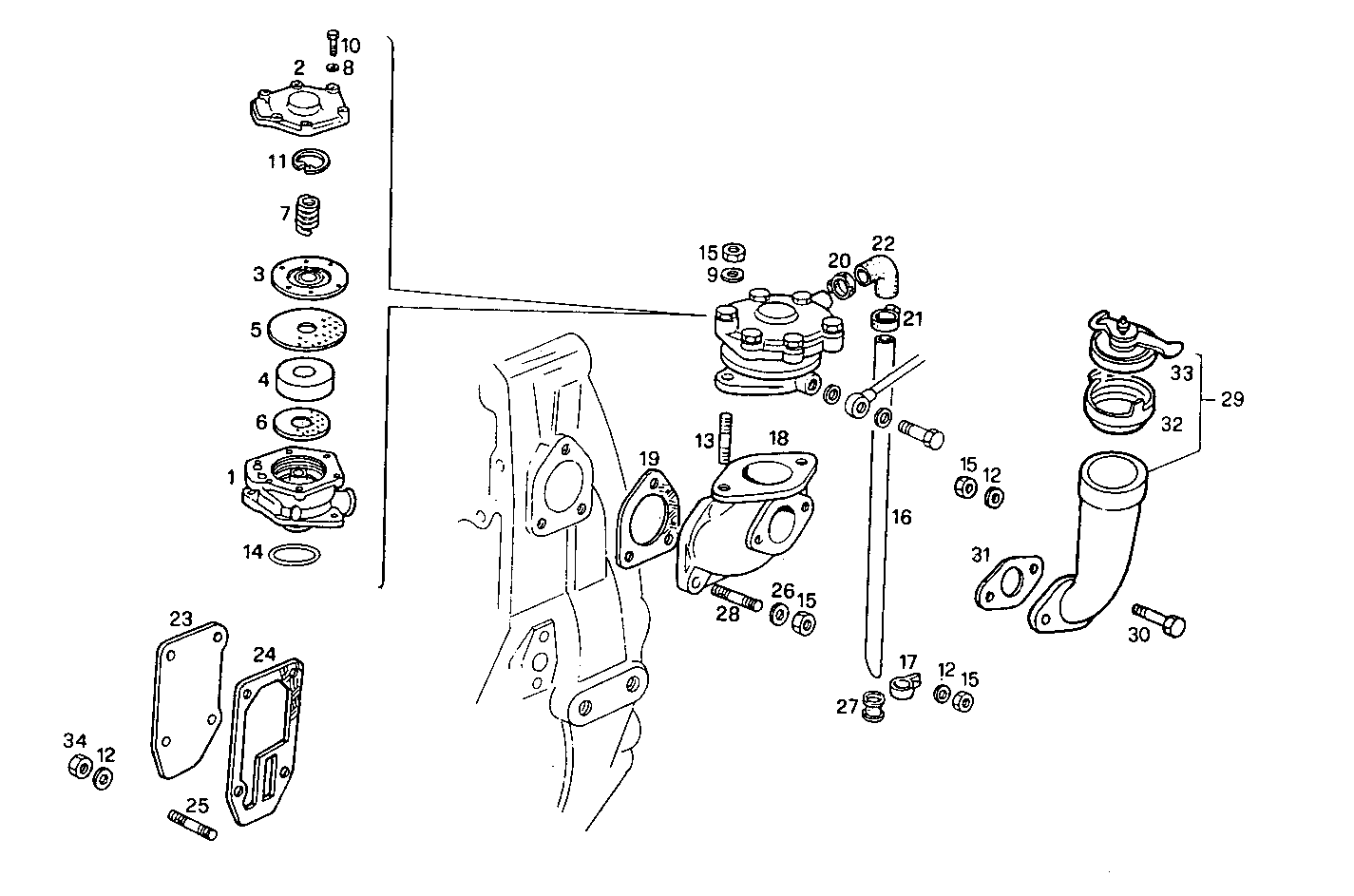 ENGINE BREATHERS parts diagram