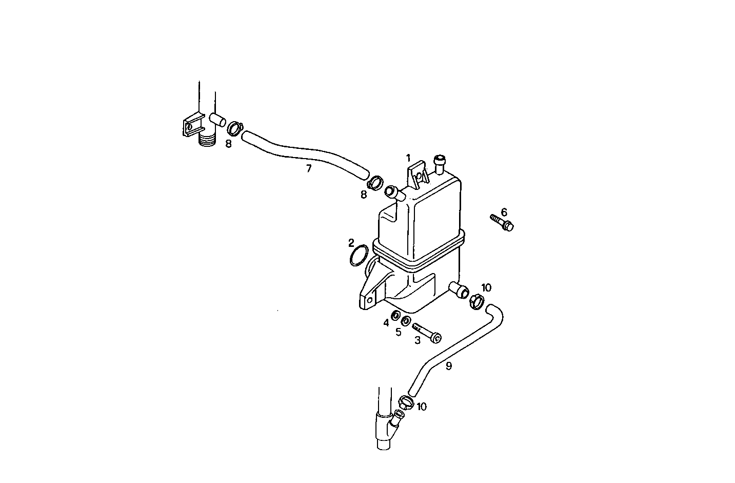 ENGINE BREATHERS parts diagram